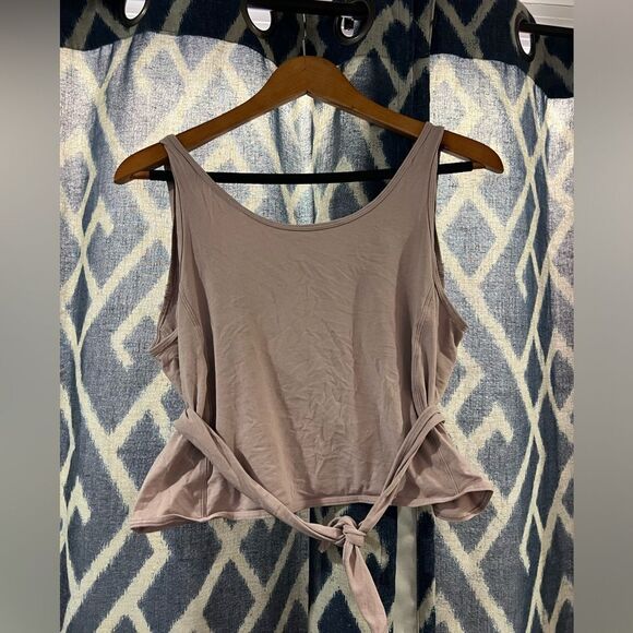 Lululemon It’s a Tie Tank Smoky Blush Medium EST size 6 - Picture 1 of 6